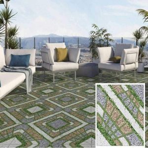 Gạch Lát Sân Vườn Giả Cỏ Prime