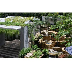 Non Bộ Tiểu Cảnh Kết Hợp Sỏi Đá Cho Quán Cafe