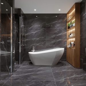 Alternative view of Gạch Ấn Độ 60×120 Màu Đen